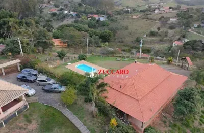 Chácara com 4 dormitórios à venda, 3022 m² por r$ 680.000,00 - centro - santa branca/sp