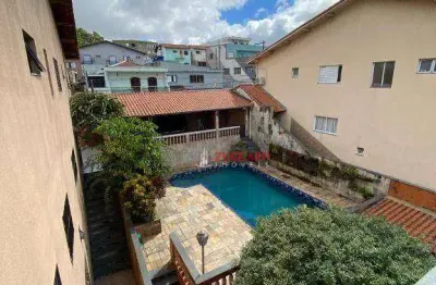 Sobrado com 5 dormitórios à venda, 280 m² por r$ 1.298.000,00 - jardim santa mena - guarulhos/sp