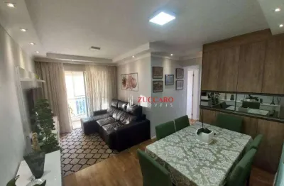 Apartamento com 2 dormitórios à venda, 63 m² por r$ 424.900,00 - vila rosália - guarulhos/sp