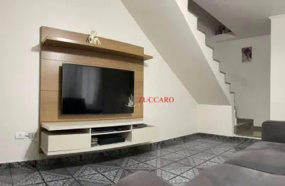 Sobrado com 3 dormitórios à venda, 134 m² por r$ 595.000,00 - vila rosália - guarulhos/sp