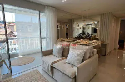 Apartamento com 2 dormitórios à venda, 55 m² por r$ 359.900,00 - jardim vila galvão - guarulhos/sp