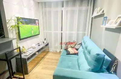 Atmosphere - apartamento com 2 dormitórios à venda, 62 m² por r$ 540.000 - macedo - guarulhos/sp