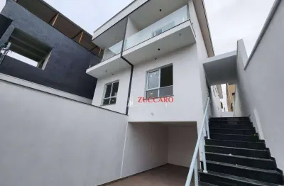 Sobrado à venda, 133 m² por r$ 850.000,00 - jardim pinhal - guarulhos/sp