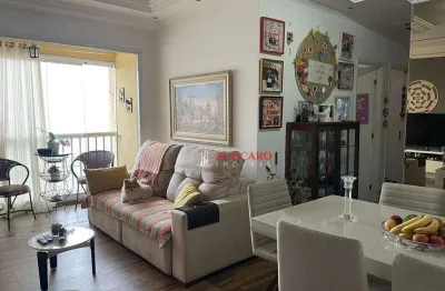 Apartamento à venda, 75 m² por r$ 730.000,00 - ponte grande - guarulhos/sp