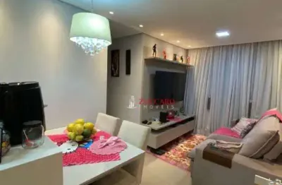 Apartamento a venda de 50mts com 2 quartos sendo 1 com suíte e varanda na ponte grande em guarulhos