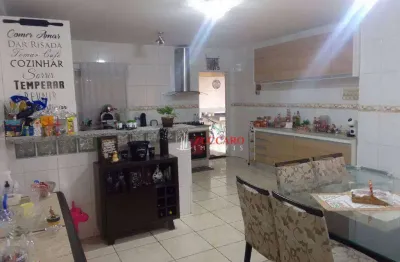 Sobrado com 3 dormitórios para alugar, 300 m² por r$ 3.913,52/mês - jardim alice - guarulhos/sp