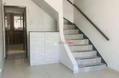 Sobrado para alugar, 100 m² por r$ 3.960,00/mês - centro - guarulhos/sp