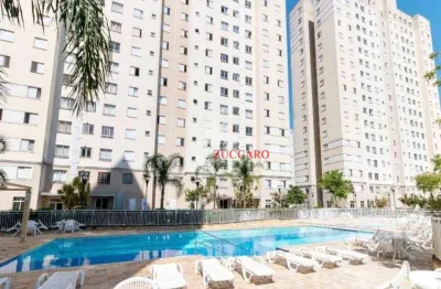 Apartamento com 2 dormitórios à venda, 45 m² por r$ 285.000,00 - ponte grande - guarulhos/sp