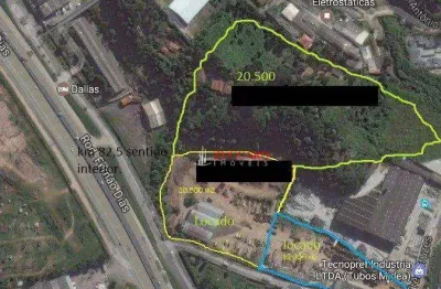 Área, 20500 m² - venda por r$ 28.000.000,00 ou aluguel por r$ 45.450,00/mês - três cruzes - são paulo/sp