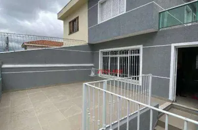 Sobrado com 3 dormitórios à venda, 125 m² por r$ 850.000,00 - jardim santa mena - guarulhos/sp