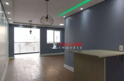 Apartamento com 2 dormitórios, 75 m² - venda por r$ 580.000,00 ou aluguel por r$ 4.600,00/mês - bosque maia - guarulhos/sp