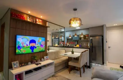 Apartamento com 2 dormitórios à venda, 55 m² por r$ 389.000,00 - itapegica - guarulhos/sp