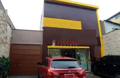 Salão para alugar, 400 m² por r$ 8.180,00/mês - vila rio de janeiro - guarulhos/sp