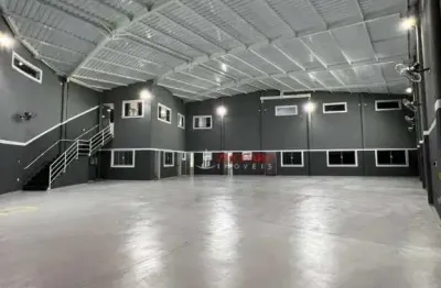 Galpão para alugar, 500 m² por r$ 17.091,67/mês - cidade jardim cumbica - guarulhos/sp