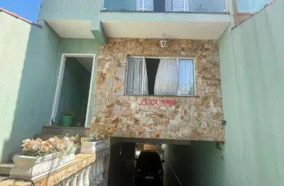 Sobrado com 3 dormitórios à venda, 211 m² por r$ 790.000,00 - parque continental i - guarulhos/sp