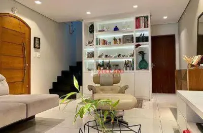 Sobrado à venda, 120 m² por r$ 720.000,00 - jardim munhoz - guarulhos/sp