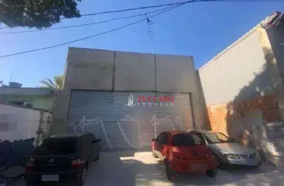 Galpão para alugar, 180 m² por r$ 5.113,00/mês - cidade serodio - guarulhos/sp