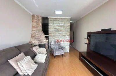 Sobrado com 3 dormitórios à venda, 100 m² por r$ 780.000,00 - vila augusta - guarulhos/sp