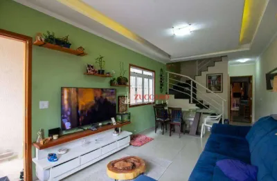 Sobrado com 3 dormitórios à venda, 130 m² por r$ 779.000,00 - parque renato maia - guarulhos/sp