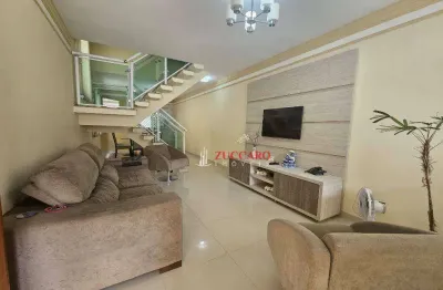 Sobrado à venda, 126 m² por r$ 790.000,00 - jardim santa clara - guarulhos/sp