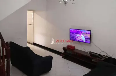 Sobrado com 3 quartos, edícula com banheiro e 2 vagas de garagens a venda na vila barros em guarulhos