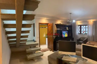 Sobrado com 3 dormitórios à venda, 130 m² por r$ 900.000,00 - vila moreira - guarulhos/sp