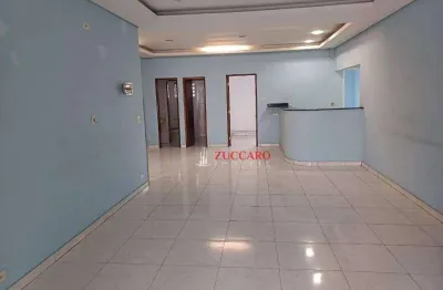 Sala para alugar, 135 m² por r$ 3.410,00/mês - centro - guarulhos/sp