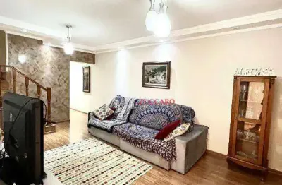 Sobrado com 3 dormitórios à venda, 165 m² por r$ 650.000,00 - parque continental - guarulhos/sp