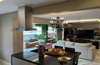 Apartamento com 3 dormitórios à venda, 164 m² por r$ 2.000.000,00 - vila rosália - guarulhos/sp