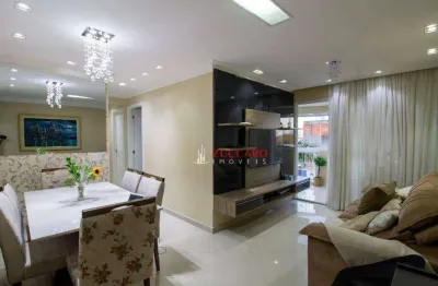 Apartamento com 3 dormitórios à venda, 82 m² por r$ 745.000,00 - gopoúva - guarulhos/sp