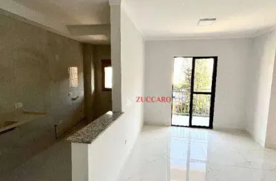Apartamento com 2 dormitórios à venda, 56 m² por r$ 343.500,00 - torres tibagy - guarulhos/sp