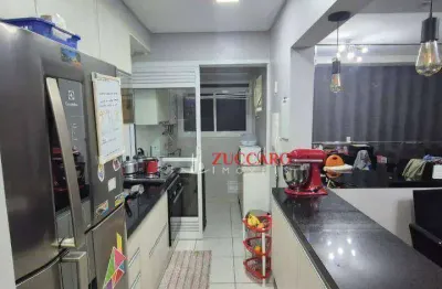 Apartamento com 2 dormitórios à venda, 62 m² por r$ 555.000,00 - vila augusta - guarulhos/sp