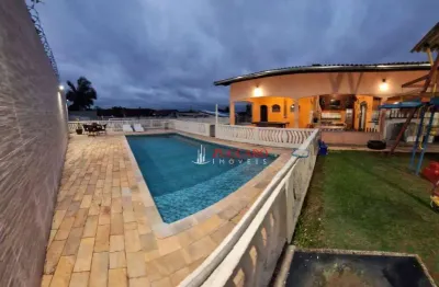 Chácara com 4 dormitórios à venda, 1075 m² por r$ 850.000,00 - chácaras reunidas canadá - santa isabel/sp