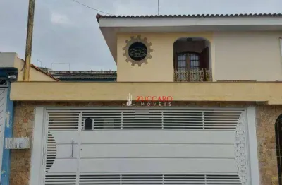 Sobrado com 3 dormitórios à venda, 172 m² por r$ 910.000,00 - jardim santa mena - guarulhos/sp