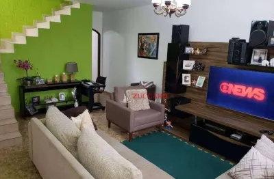 Sobrado com 4 dormitórios à venda, 200 m² por r$ 575.000,00 - parque continental ii - guarulhos/sp