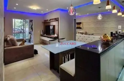 Apartamento à venda, 77 m² por r$ 778.900,00 - jardim flor da montanha - guarulhos/sp