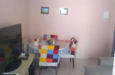 Apartamento com 2 dormitórios à venda, 58 m² por r$ 185.000,00 - centro - guarulhos/sp