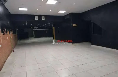 Salão para alugar, 190 m² por r$ 5.150,00/mês - vila augusta - guarulhos/sp