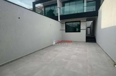 Sobrado com 3 dormitórios à venda, 130 m² por r$ 1.150.000,00 - jardim vila galvão - guarulhos/sp