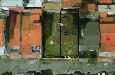 Terreno à venda, 250 m² por r$ 650.000,00 - residencial mazzei - guarulhos/sp
