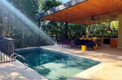 Casa com 3 dormitórios, 405 m² - venda por r$ 4.500.000,00 ou aluguel por r$ 24.999,90/mês - condominio estância parque de atibaia - atibaia/sp