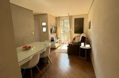 Apartamento com 2 quartos  à venda, 54 m² por r$ 369.000 - vila capitão rabelo - guarulhos/sp