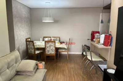 Apartamento com 2 dormitórios à venda, 68 m² por r$ 645.000,00 - jardim flor da montanha - guarulhos/sp