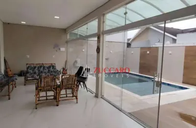 Sobrado com 4 dormitórios, 400 m² - venda por r$ 1.750.000,00 ou aluguel por r$ 12.413,91/mês - parque renato maia - guarulhos/sp