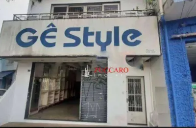 Salão para alugar, 400 m² por r$ 7.150,00/mês - vila augusta - guarulhos/sp