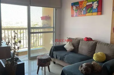 Apartamento com 3 dormitórios à venda, 75 m² por r$ 599.900,00 - ponte grande - guarulhos/sp