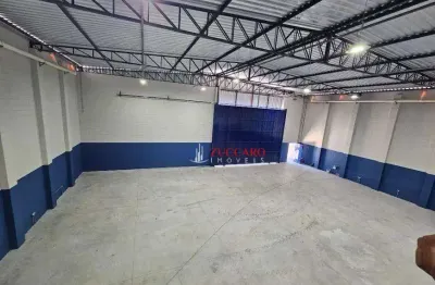 Galpão para alugar, 500 m² por r$ 12.450,00/mês - cidade aracilia - guarulhos/sp