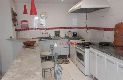 Apartamento com 3 dormitórios para alugar, 120 m² por r$ 3.121,00/mês - vila adelaide perella - guarulhos/sp