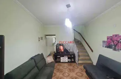 Sobrado à venda, 119 m² por r$ 478.000,00 - ponte grande - guarulhos/sp