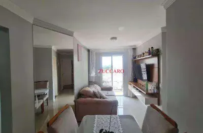 Apartamento com 2 dormitórios à venda, 47 m² por r$ 370.000,00 - vila sorocabana - guarulhos/sp